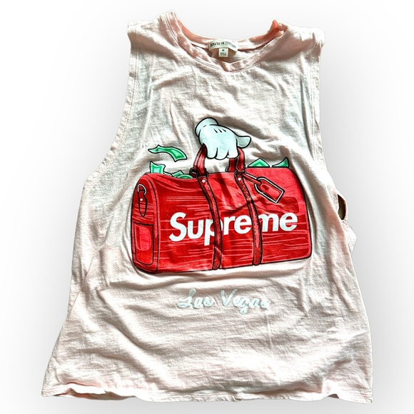 Zenana Outfitters Tops - Supreme Mickey Mouse Tank-Top by Zenana Outfitters Size M